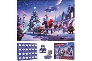 ESTEFANLO Advent Calendar Jigsaw, Advent Calendar 2025, Christmas Advent Calendar, Christmas Advent Calendar 2025, Jigsaw Puzzle