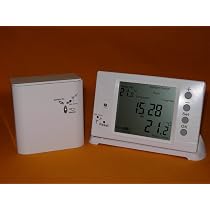 NEW* DIGITAL LARGE SCREEN PROGRAMMABLE WIRELESS RF868MHz ROOM THERMOSTAT :  Amazon.co.uk: DIY u0026 Tools