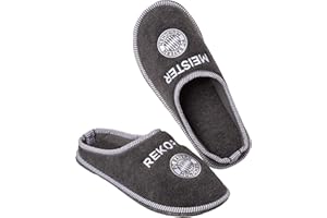 FC Bayern München Fanartikel Filz Pantoffeln REKORDMEISTER Größe 46