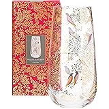 Sara Miller Portmeirion SM79259-XD Vaso medio Chelsea Collection Uccello sull'albero, Porcellana