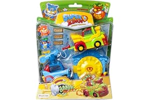 ‎SUPERTHINGS RIVALS OF KABOOM SUPERTHINGS RIVALS OF KABOOM SuperZings - Seria 5 - Blister Pack Mission Bank Asault (PSZSB216IN40), zawiera 2 figurki i 2 pojazdy