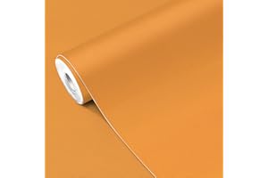 MICTER Cuero Adhesivo, 40x300cm Cuero Adhesivo para Tapizar, Polipiel Adhesiva Piel para Tapizar para Muebles, Sofá, Asiento de Coche, Silla de oficina, Reparación y Renovación (Amarillo)