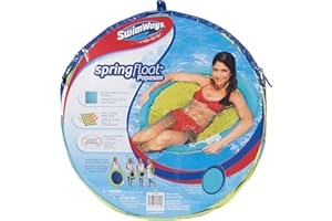 Asiento Spring Float estilo Papasan SwimWays 6038064, colores surtidos