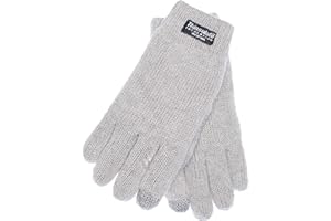 EEM FASHION EEM guantes para niños, algodón suave, forro térmico Thinsulate, función táctil