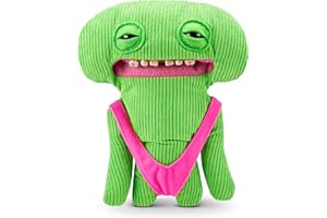 Fuggler Vacay Vibes di ZURU, Funny Ugly Monster, peluche, da collezione, giocattolo (Smiley O Riley - green)