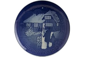 BING & GRONDAHL BING&GRONDAHL PIATTO DI NATALE 1973 ORIGINALE PORCELLANA PRIMA SCELTA