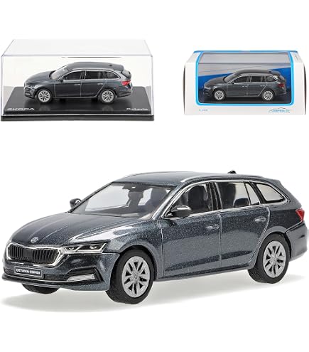 Skoda Octavia IV Combi RS seit 2020 hellgrün 1:43 von Abrex (Neu und