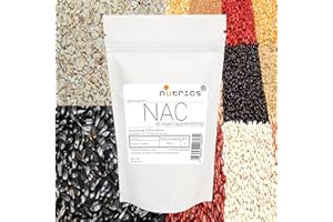 Nutrics® NAC N Acetyl Cysteine 850mg 360 Capsules(4 Month Supply) |Made in The UK by Nutrics Laboratories |Suitable for Vegan Vegetarian Halal Kosher