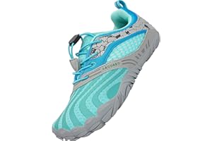 SAGUARO Męskie dziewczęce klapki kąpielowe, antypoślizgowe, unisex, dziecięce buty do wody, na plażę Sport