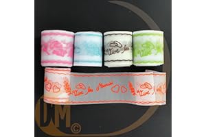 HOBI Discount Mariage - Bande floquée Bordeaux 10 Metres