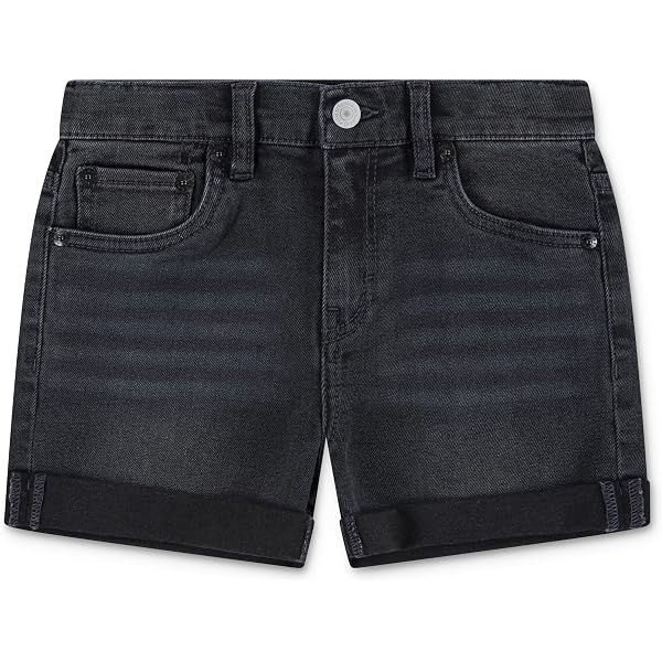 Pantalones Cortos De Jean Para Niña Replay Nellie - Corte Alto, Tejido Vaquero Blanco De 250 Ml