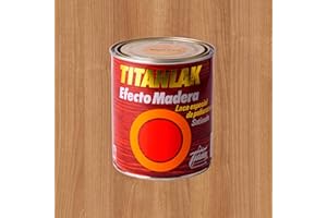TITANLUX Titanlak Esmalte Efecto Madera Satinado Nogal Claro 750 ml