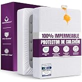 Waterproof Mattress Protector 135 x 190 cm, up to 40 cm