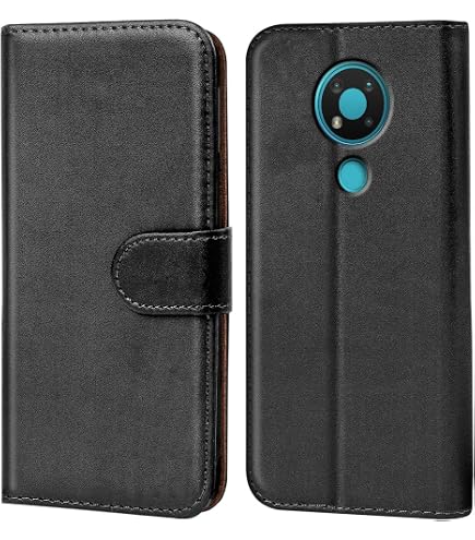 Betterfon Hülle Für Nokia 3.2 – PU Leder, Klapphülle Mit Aufstellfunktion & Blumen-Design