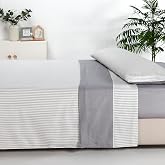 Bed Sheets 180 x 200 cm &ndash; 4 Piece Sheet Set &ndash; 100% Soft and Breathable Microfibre, Fitted Sheet, Top Sheet and 2 Pillowcases