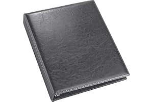 VELOFLEX Exquisit Ring Binder A4 4-Ring Black