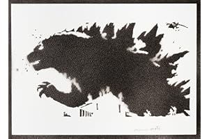 moreno-mata Godz... Autentico Graffiti Hecho a Mano Handmade Poster Peliculas Cuadros Decoracion Salon Modernos Regalos Originales para Hombre y Mujer