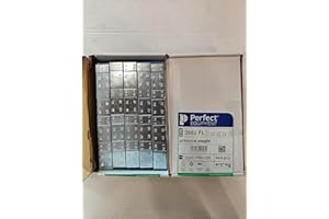 PERFECT EQUIPMENT Barrette di Contrappesi adesivi per equilibratura cerchi in lega auto e moto (50)