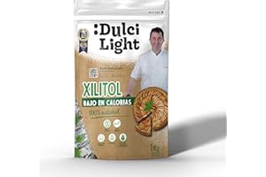 Xylitol Édulcorant 1kg DulciLight Zero | Sucre de Bouleau 100% Naturel | Substitut de sucre | Pouvoir édulcorant 1:1 | Faible en calories | Sans gluten et sans conservateur