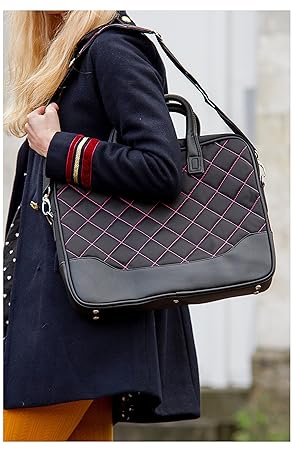 Laptop Bag for Women - Pink and Black - Stylish Fashion Ladies ... Laptop Bag for Women - Pink and Black - Stylish Fashion Ladies ...