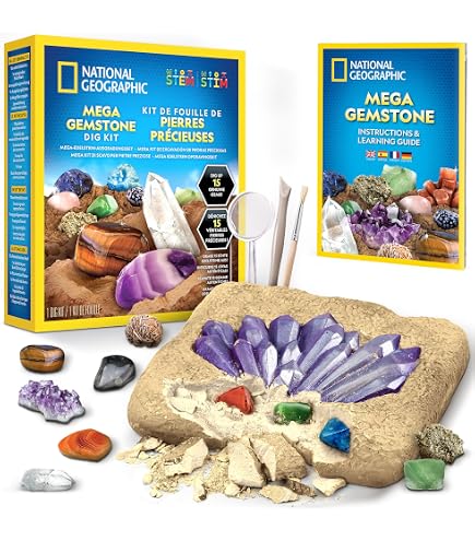 Cofet Science Cristaux et Pierres Precieuses - Geologie, Mineralogie - Laboratoire, experiences - Jeu scientifique carte Tigre | Rakuten