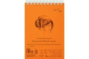 SM-LT Bloc Spirale - Mixed Media - A5-40 feuilles - 200 gsm