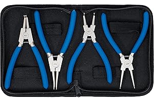 Bgs Technic Pro+ - Set 4 Pinze Per Anelli Di Sicurezza, 150 Mm