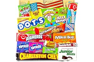 Amerikanische Süßigkeiten Box | USA Candy & Schokolade | American Sweets Geschenkbox | Top Import Snacks Lebensmittel & Candy Bars | Geburtstag Vatertag Muttertag Ostern | Heavenly Sweets