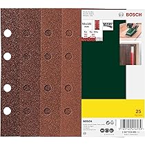 Fogli Abrasivi Bosch Expert - 10 Pezzi Grana 80 Per Levigatrici Orbitali 93x230mm - Foto 6