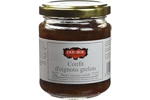 ERIC BUR Confit d'Oignons Grelots 220 g