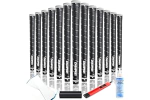 CHAMPKEY WRAP-Y Rubber Golf Grips 13 Pack with All Repair Kits | All Weather Performance Golf Club Grips | High Traction Golf Rubber Grip with Texture Control Technology