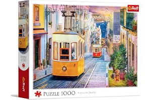 Trefl – Semester i Portugal – 1 000 bitar | Pussel att lägga själv, kreativ underhållning, klassiskt pussel för vuxna och barn från 14 år
