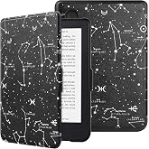 HGWALP Slim Shell Case for 6 Inch Tolino Shine 5 2024/Shine Color/Shine 42022 & Kobo Clara Colour/Clara BW2024/Clara 2E 2022 eReaders Premium Cover with Auto Sleep/Wake Constellation