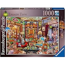 Ravensburger- Aimee Stewart Treasure Trove Puzzle de 1000 pièces pour Adultes et Enfants à partir de 12 Ans, 16576