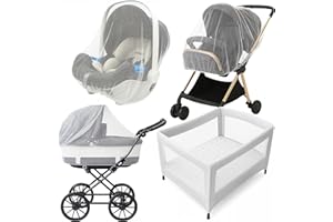 Enovoe Mosquito Net and Travel Essentials for Baby - Pram Accessories - Bug Net for Cot, Strollers, Pushchair, and Cradles - Fly, and Insect Cover Protection