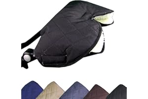 Bambiniwelt universal muff/hand warmer for prams, buggies, joggers with wool, diamond