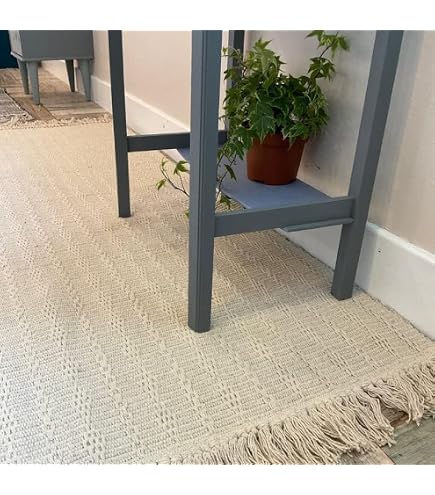 IKEA LOHALS Rug, flatwoven, 133x195 cm, Natural : Amazon.co.uk