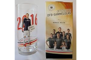 Offizielles DFB Sammelglas Fussball EM 2016 Rewe Ovp Manuel Neuer