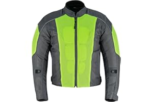 Jet Motorcycle Motorbike Jacket Mens Textile Summer Mesh Armoured Padded Aero Cool Removable Waterproof Liner VIPER