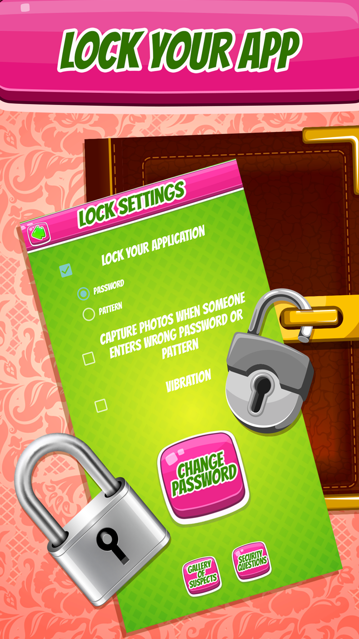 Locked Diary Amazon.co.uk Apps & Games