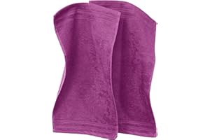 ‎ERWIN MÜLLER Erwin Müller Heidelberg Guest Towel Pack of 2, 100% Cotton, Fuchsia, 30 x 50 cm, Lightweight, Quality, Absorbent, Quick-Drying, Compact, Ideal for Sports, Beach, Travel (Other Colours)
