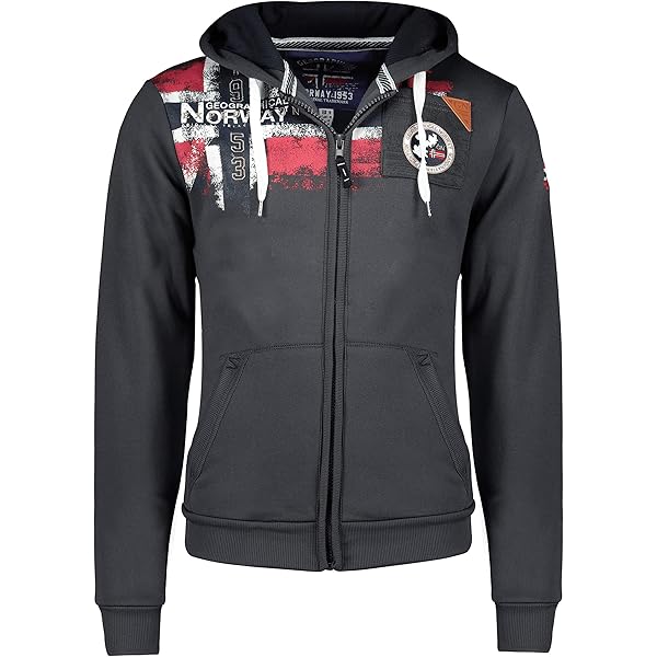 Geographical Norway - Hoodie Black - View #4