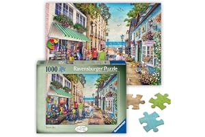 Ravensburger Down the Lane No.3, Seaview Lane 1000 Piece pussel för vuxna och barn 12 år upp