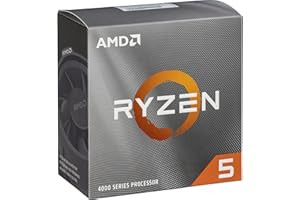 Procesor AMD Ryzen 5 4500 (6 rdzeni/12 wątków, 65W TDP, gniazdo AM4, 11 MB pamięci podręcznej, do 4.1 GHz w trybie Max Boost, system chłodzenia Wraith Stealth)
