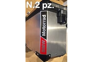 R1200GS REFLECTIVE N.2 pz. RIFRANGENTI REFLECTIVE MOTORRAD R1200 R1250 STICKERS ADESIVI NERO/ROSSO BLACK/RED