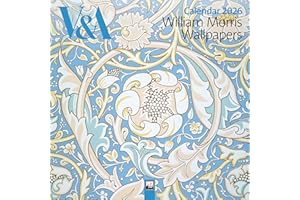 V&A: William Morris Wallpapers Wall Calendar 2026 (Art Calendar)