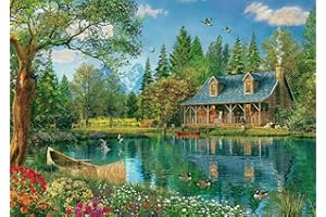 AVEJOYS Jigsaw Puzzles for Adults 500 Piece Land of Idyllic Beauty 20.5 x 15 Inch Puzzle for Adults Educational Challenge 500 Pieces Puzzles for Adult