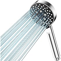 Soffione Doccia 5 Modalità Con Filtro Anticalcare - Nero, Ad Alta Pressione, Con Pulsante Arresto | Per Acqua Pura - Foto 9