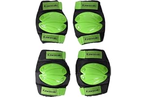 Kawasaki kX100 – Genouillère avec coudes pour enfants,