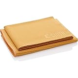 E-Cloth Window Scrubbing & Polishing Set, Microfiber, Tangerine Orange, 2 Cloth